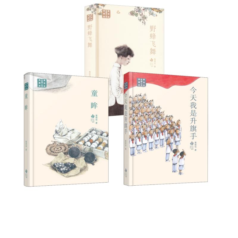 童眸+野蜂飞舞+今天我是升旗手 黄蓓佳 著 儿童文学少儿 新华书店正版图书籍 江苏凤凰少年儿童出版社