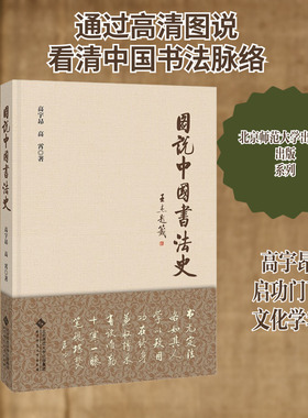 图说中国书法史 高宇昂,高霄 著 书法/篆刻/字帖书籍艺术 新华书店正版图书籍 北京师范大学出版社