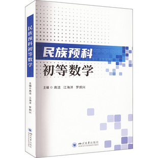 民族预科初等数学 高洁,江海洋,罗炯兴 编 大学教材大中专 新华书店正版图书籍 四川大学出版社