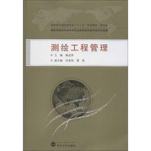 测绘工程管理 杨爱萍 编 著 冶金工业专业科技 新华书店正版图书籍 武汉大学出版社