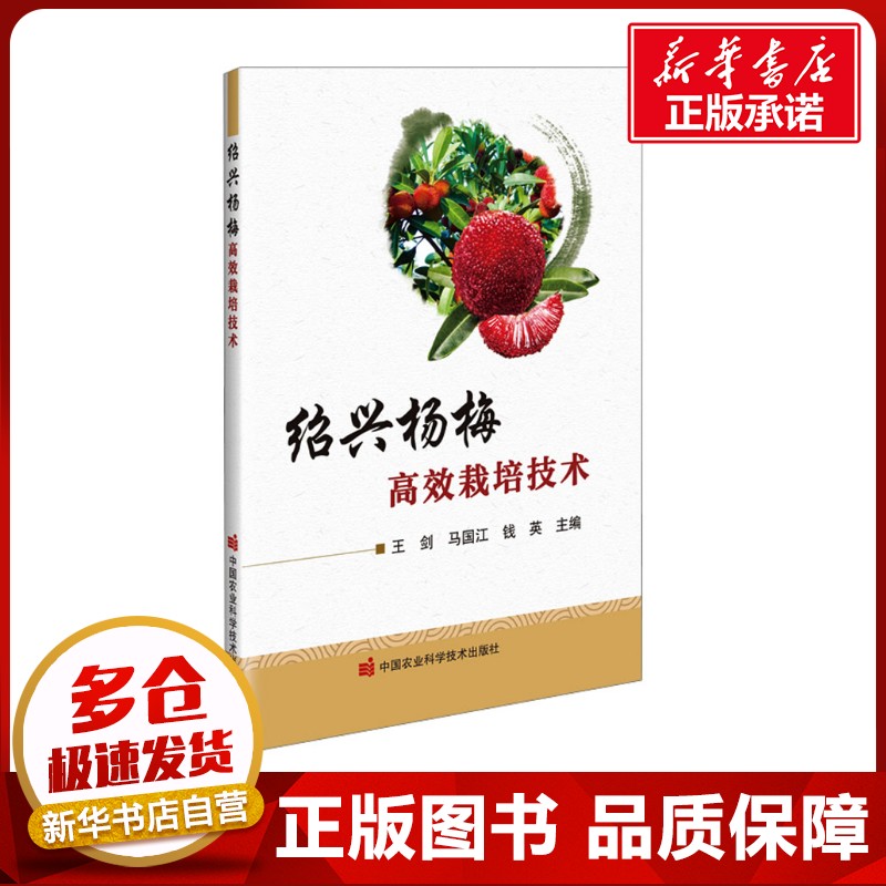 绍兴杨梅高效栽培技术 王剑,马国江,钱英 编 农业基础科学专业科技 新华书店正版图书籍 中国农业科学技术出版社