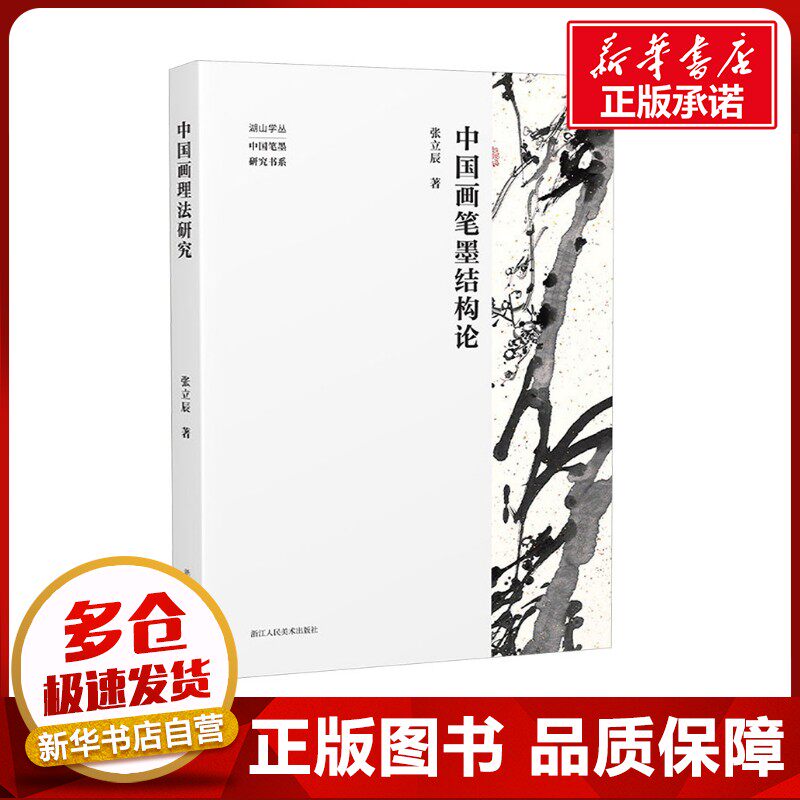 中国画笔墨结构论 张立辰 著 著 艺术其它艺术 新华书店正版图书籍 浙江人民美术出版社