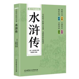 写给孩子的四大名著——水浒传（青少年插图版） (明)施耐庵 著 儿童文学文学 新华书店正版图书籍 北京理工大学出版社