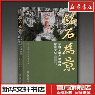 新华书店正版 摩崖文字 著 韩文彬 铭石为景 霍司佳 字帖书籍社科 图书籍 篆刻 美 书法 译 社 北京大学出版 王磊 早期至中古中国