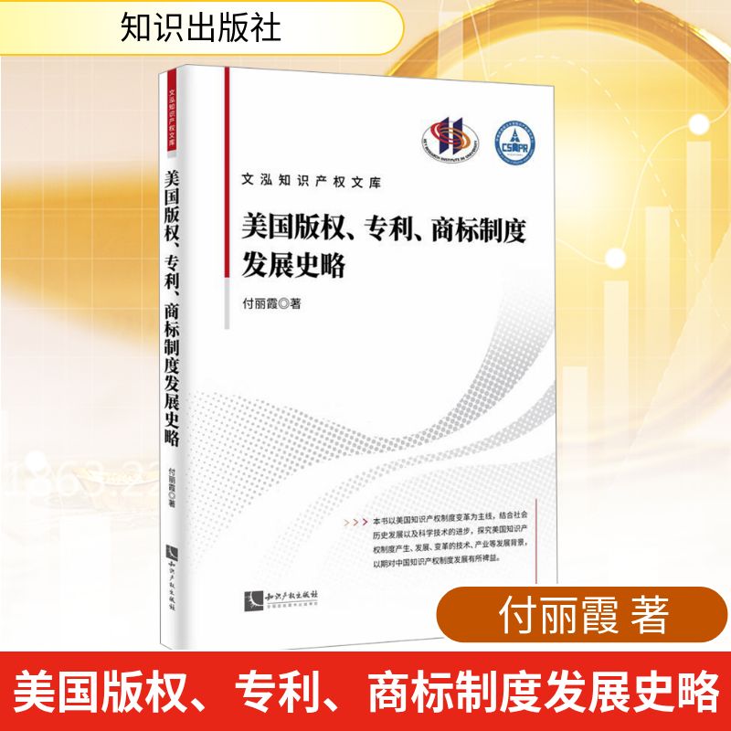 美国版权、专利、商标制度发展史略 付丽霞 著 经济理论经管、励志 新华书店正版图书籍 知识出版社