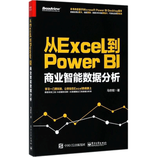 从Excel到PowerBI:商业智能数据分析 马世权 著 著 办公自动化软件（新）专业科技 新华书店正版图书籍 电子工业出版社