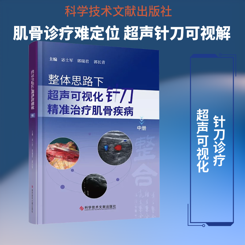 整体思路下超声可视化针刀精准治疗肌骨疾病（中册） 宓士军,郭瑞君,郭长青 主编 编 影像医学生活 新华书店正版图书籍