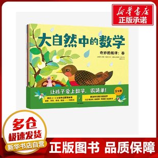 大自然中的数学(全4册) (加)莉安·弗拉特 著 周晓音 译 (加)阿什莉·巴伦 绘 其它儿童读物少儿 新华书店正版图书籍 中信出版社