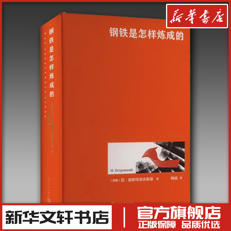 钢铁是怎样炼成的 (苏)尼·奥斯特洛夫斯基 著 梅益 译 世界名著文学 新华书店正版图书籍 人民文学出版社