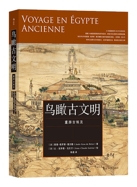 鸟瞰古文明 重游古埃及 (法)奥德·格罗斯·德贝勒 著 杨通 译 (法)让-克劳德·戈尔万 绘 文物/考古社科 新华书店正版图书籍