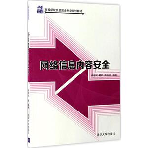 网络信息内容安全 杨黎斌,戴航,蔡晓妍 编著 大学教材大中专 新华书店正版图书籍 清华大学出版社