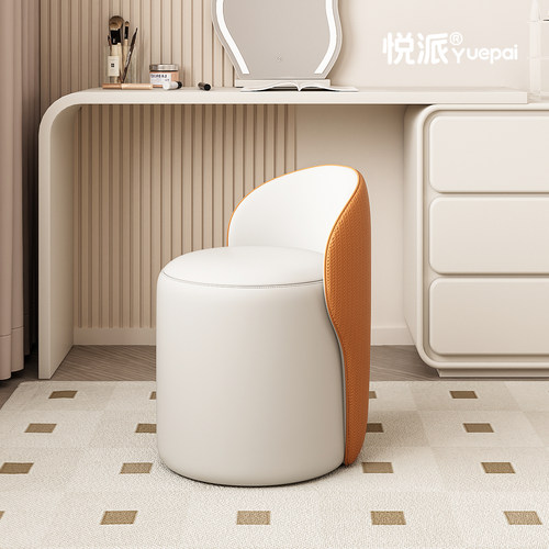 高级感卧室梳妆台化妆凳可旋转