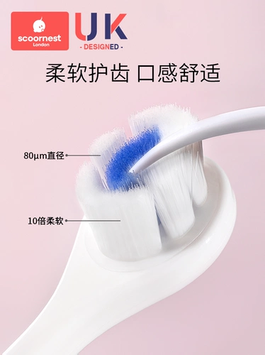 Мягкая детская зубная щетка для младенца, 6-12 лет