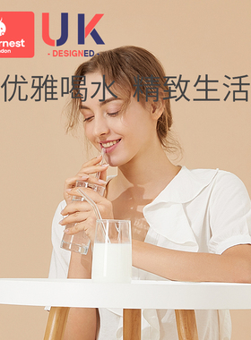 玻璃吸管非一次性耐热环保成人孕产妇弯吸管办公防口红喝咖啡喝水