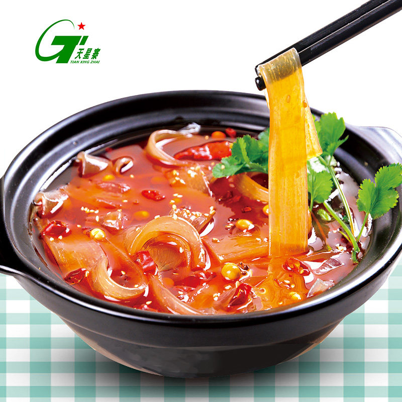 天星寨葛粉皮苕粉皮大自然瑰宝葛根火锅汤锅酸辣粉重庆铜梁特产