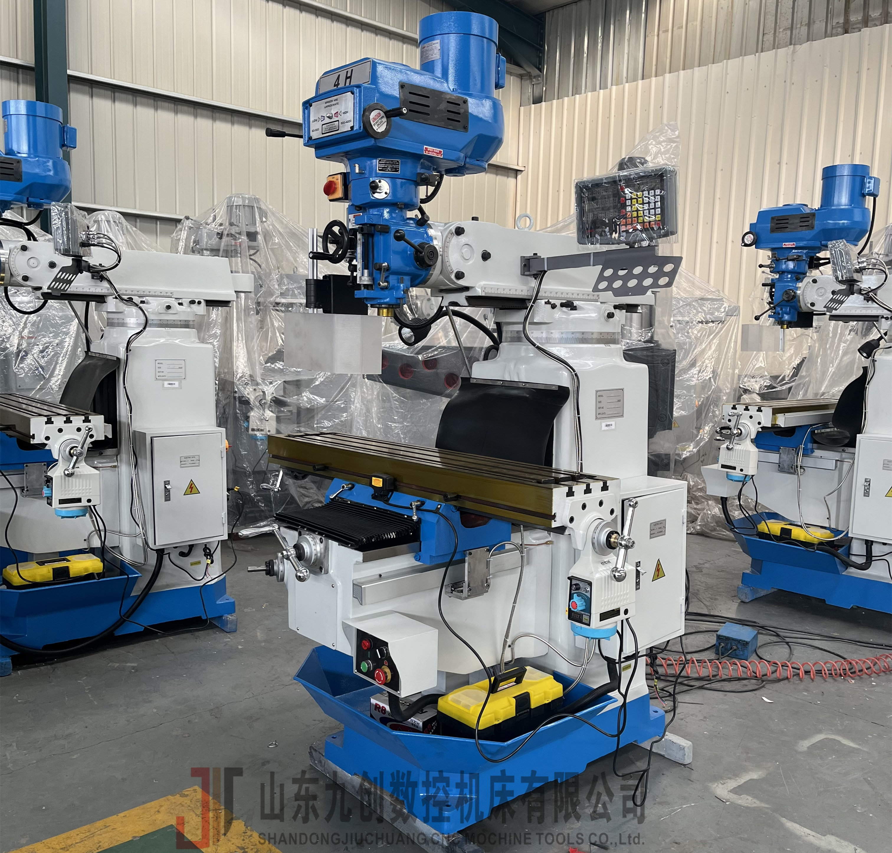 台湾炮塔铣床m4立卧两用炮塔铣床m5高精度金属切削铣床4号炮塔铣