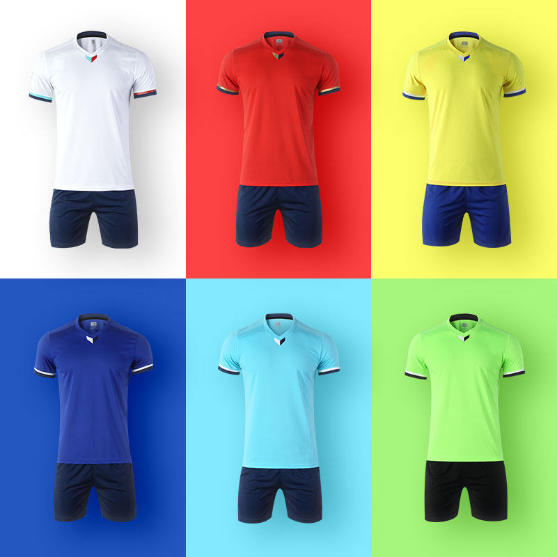 축구 유니폼 정장 남자 축구 스포츠 게임 사용자 정의 인쇄 축구 팀 유니폼 훈련 의류 어린이 저지 사용자 정의