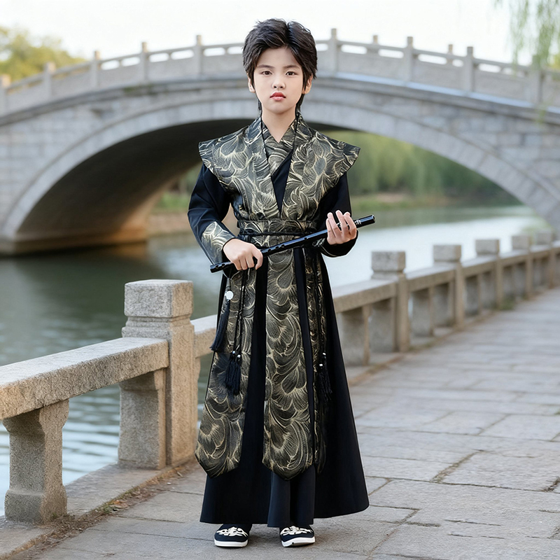 男童汉服中国风古装少爷服
