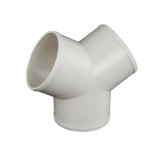 排风三通塑料管道铝箔通风管接头换气分管三岔软管Y型接口100/150