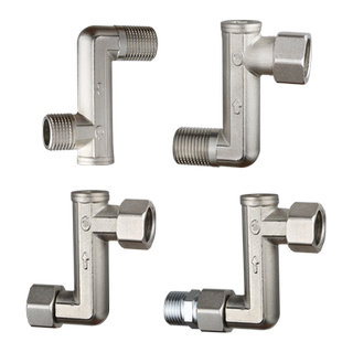 4分加长弯角曲角延长接头加长加宽抬高侧移动拐角弯头水龙头配件