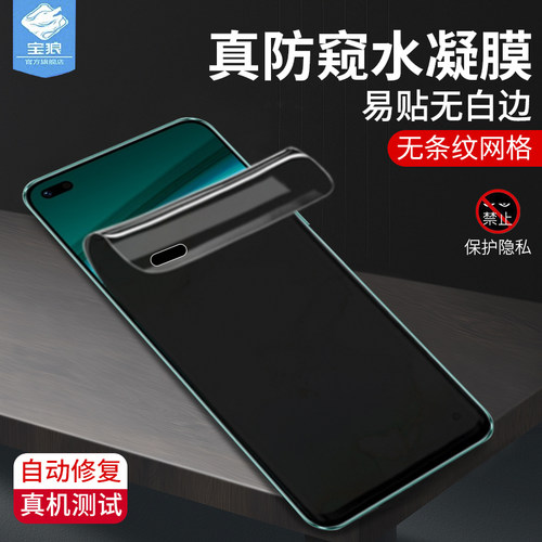 雷鸟ff1防窥水凝膜全屏f810