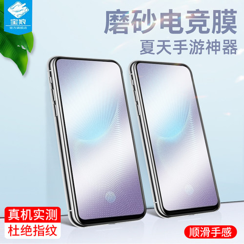 vivo磨砂双屏版电竞游戏保护膜