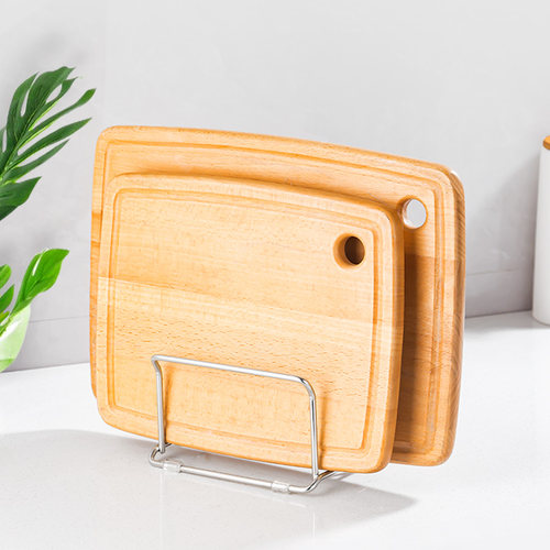 304不锈钢简约收纳两层菜板架