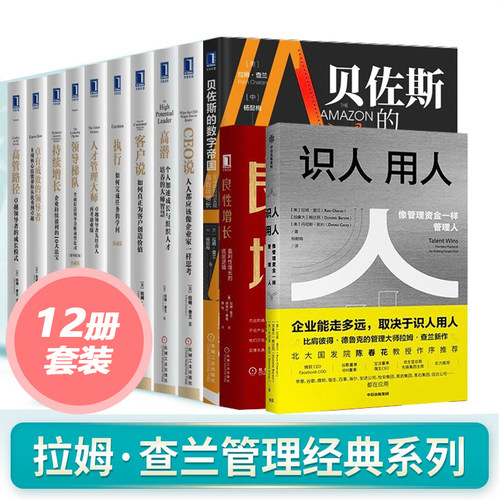 拉姆查兰管理书籍12本领导梯队