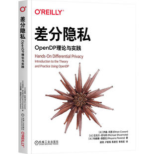 差分隐私 OpenDP理论与实践 伊桑 科恩 迈克尔 舒马特 差分隐私理论概念 数据保护 信息保护 计算机安全差分隐私应用技术书籍