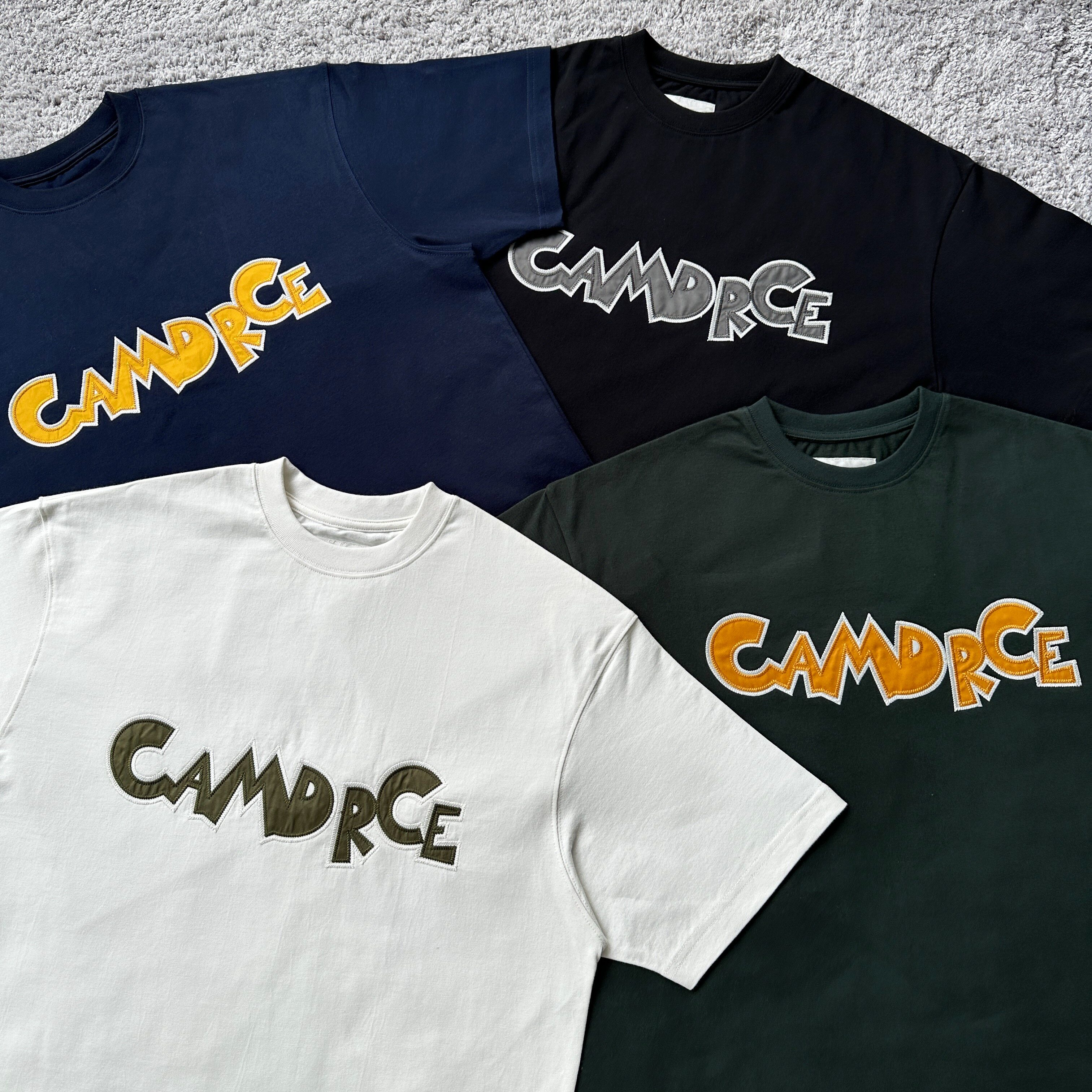 Camdrce短袖潮流男贴布刺绣T恤