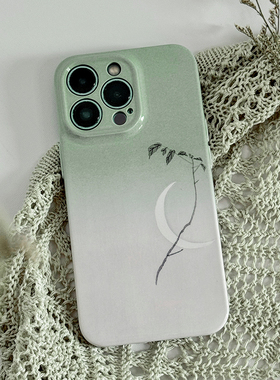 降雨几率适用于iphone16pro15max苹果13pro14中式简约国风手机壳华为mate60p70安卓全包光面软壳