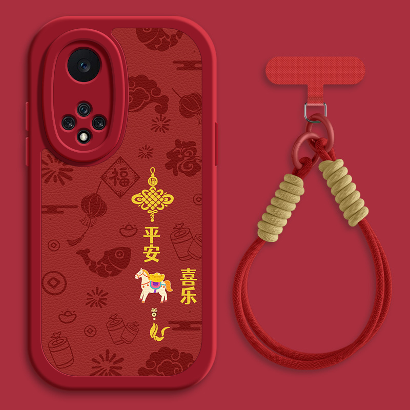 马上有钱适用华为nova9pro手机壳nova8小羊皮nove7/6/5/4新款8se活力版5z秋冬斜挎挂绳novo5ipro女款5i网红5T