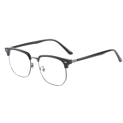 路迪森男女款复古TR90半框眼镜架