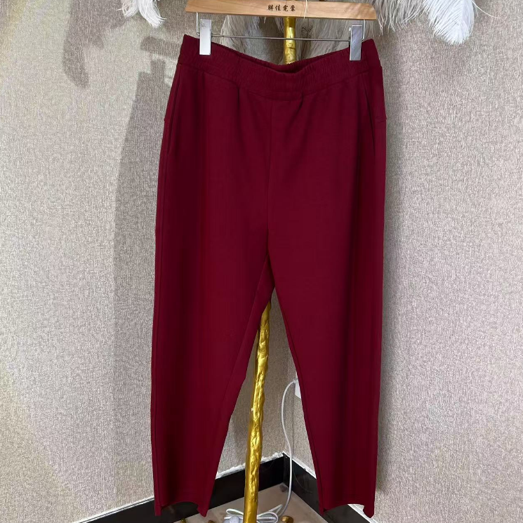 281-300春夏新款女装高腰高弹慵懒风休闲松紧腰裤女,女装/女士精品,大码裤装,淘宝优惠券,粉丝福利购,淘宝优惠卷