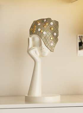 现代简约抽象人物摆件高级感客厅酒柜书房装饰品创意艺术软装摆设