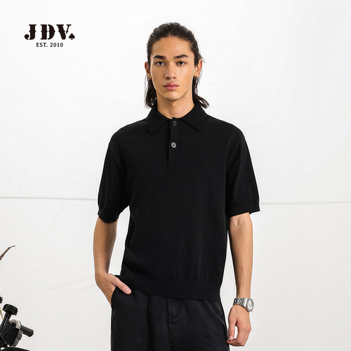 JDV商场同款男纯棉短袖POLO衫