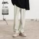 商场同款 子长裤 春季 砾石色直筒宽松休闲裤 SPL50S2 新款 JDV男装