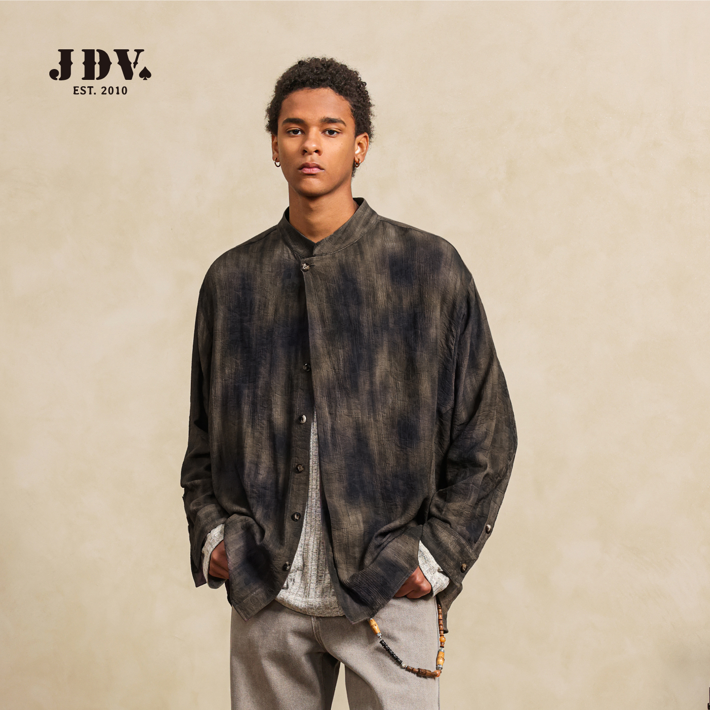 JDV2025年秋季新款立领衬衫