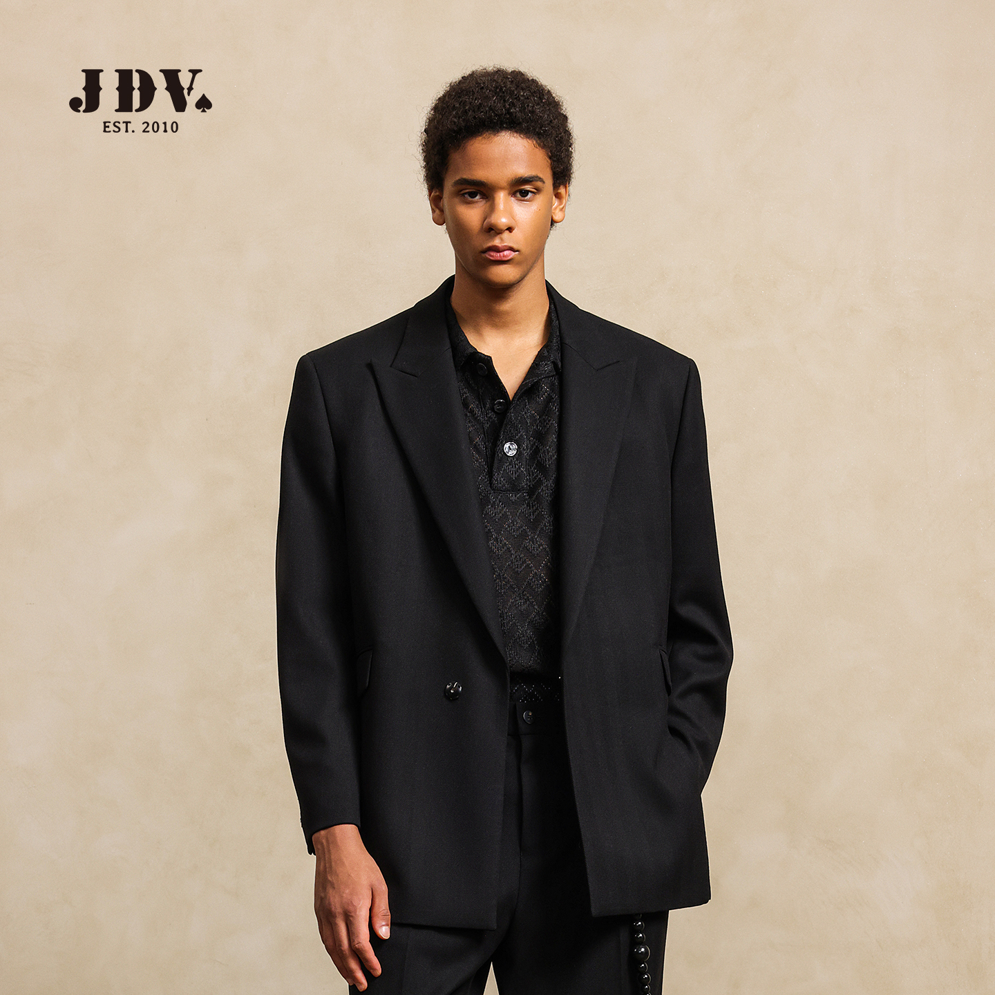 JDV2025年秋季新款平驳领西服