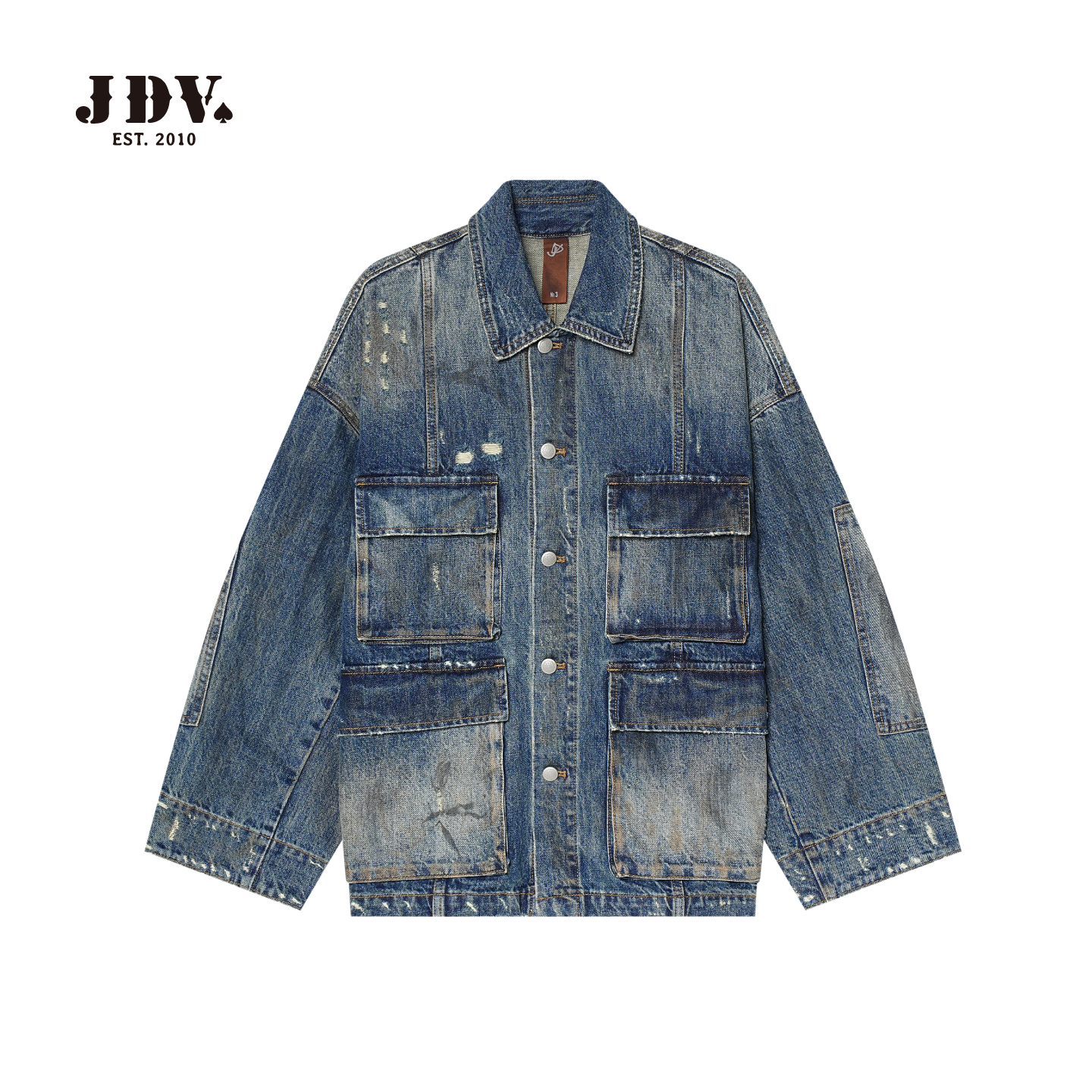 JDV2025年秋季新款男士牛仔外套