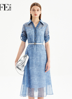 莱芙·艾迪儿巨好看的连衣裙2025新款今年流行爆款夏季法式裙子