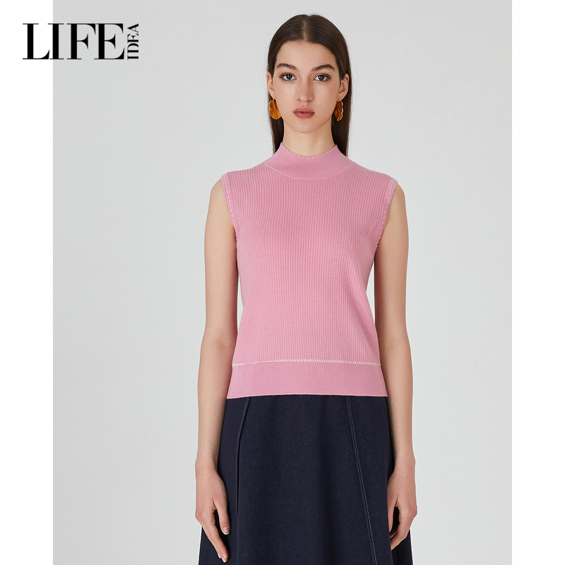 莱芙·艾迪儿无袖针织背心女