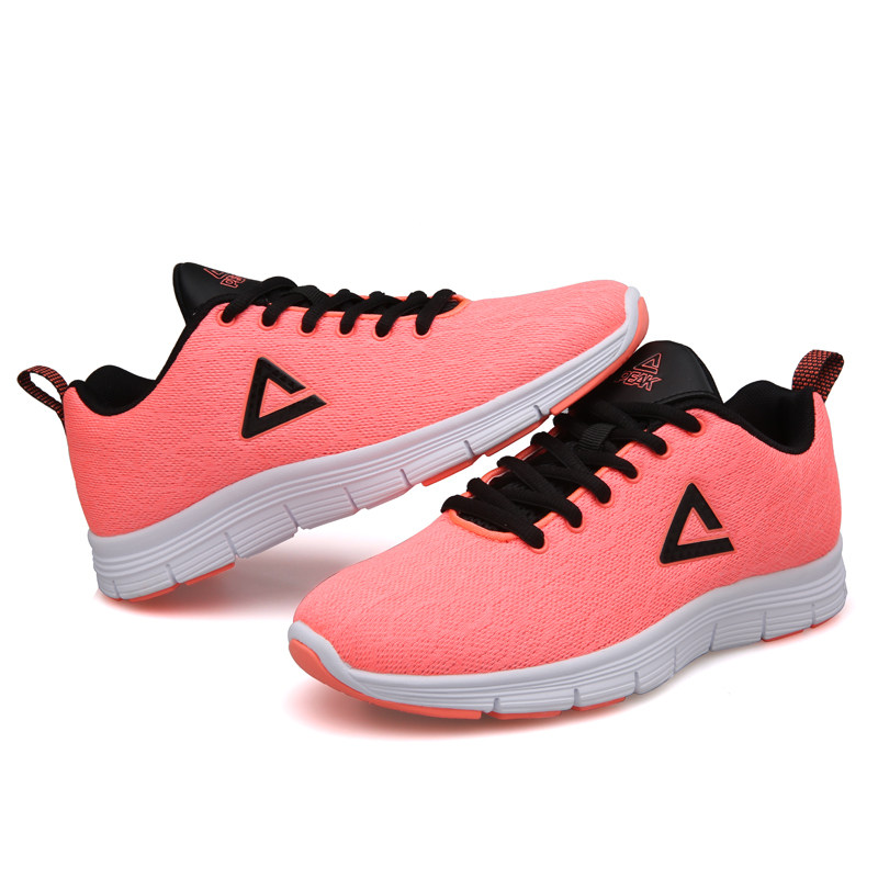 【断码秒杀】匹克跑步鞋女夏季女款网面透气轻便休闲鞋子运动鞋