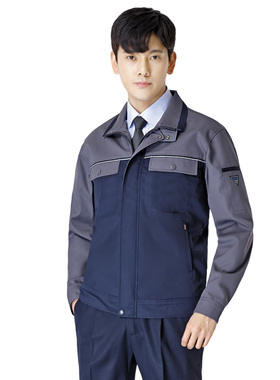 高端时尚面料功能性春秋夹克工作服套装可定制防静电晶至ACE-1705