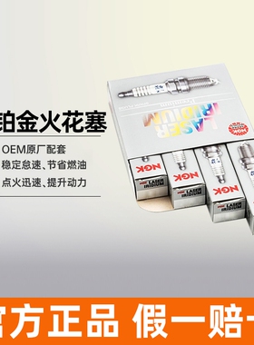 NGK双铂金火花塞PFR7S8EG大众CC迈腾高尔夫6速腾帕萨特途观尚酷