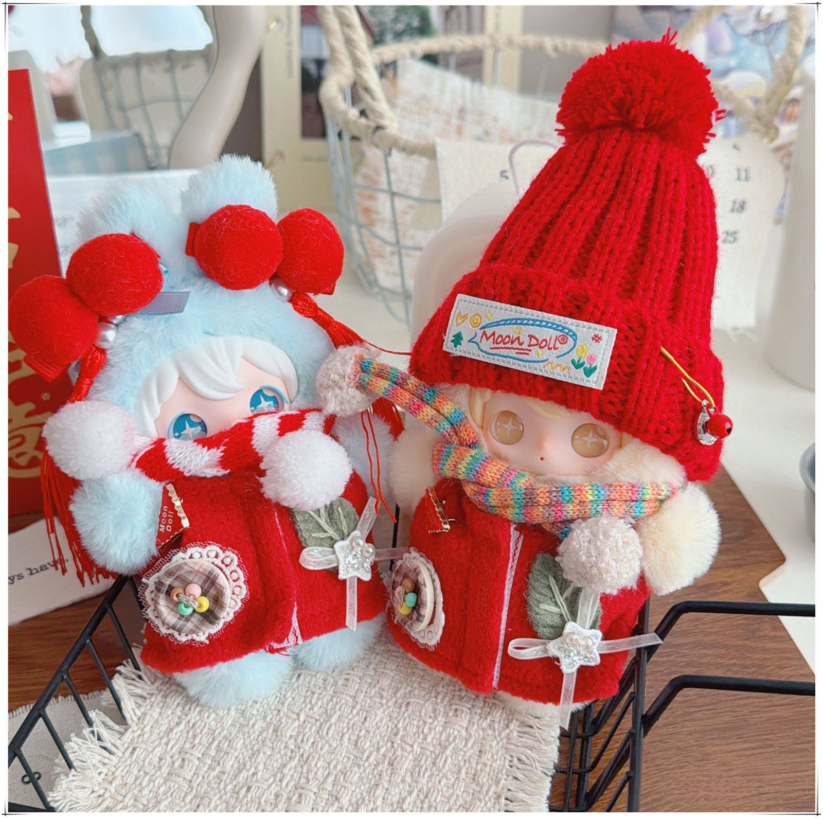 兔闪闪ShyShy娃衣代开闪亮世界田栩宁毛绒搪胶公仔衣服红色新年,模玩/动漫/周边/娃圈三坑/桌游,棉花娃娃/毛绒玩具娃衣,淘宝优惠券,粉丝福利购,淘宝优惠卷