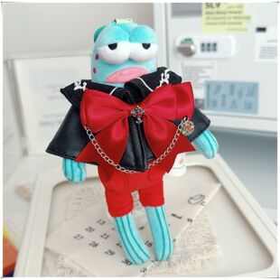 仅售衣服】比奇堡的居民娃衣服打工鱼娃衣酷酷鱼娃衣着替披肩帽子