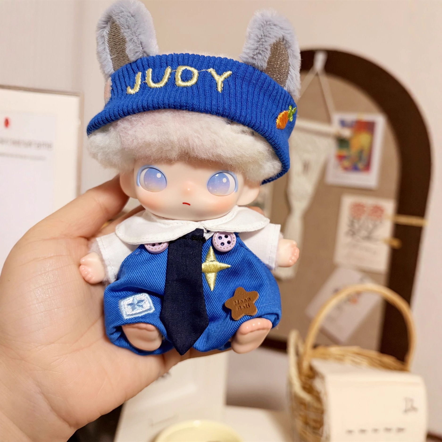 仅娃衣】Dimoo新生日记娃衣心动特调娃娃衣服搪胶狐狸兔子套装