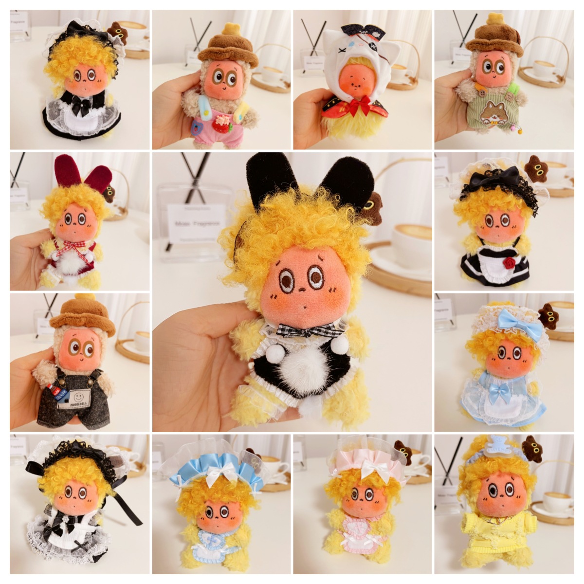 123星星人坏脾气娃衣理发好梦气象局大风中凌乱披肩连体衣着替换