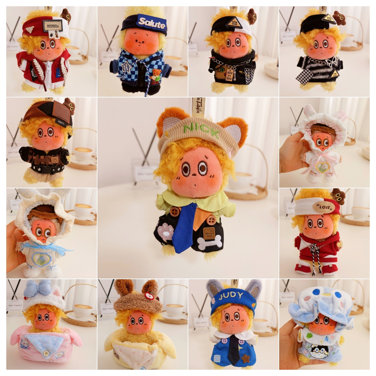 123星星人坏脾气娃衣服理发背着太阳跑好梦气象局大风中凌乱着替